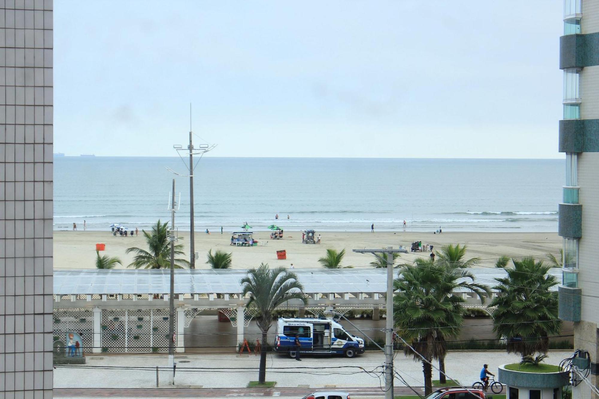 Pé Na Areia Guilhermina Apartamento Praia Grande (Santos)