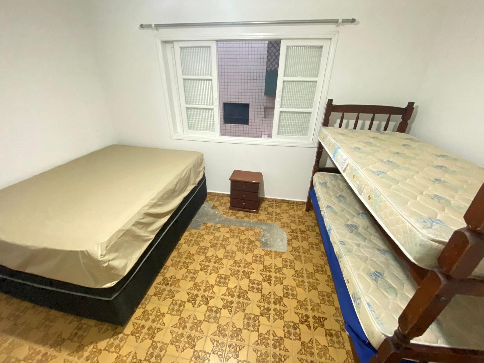 Apartamento Pé Na Areia Guilhermina Praia Grande (Santos)